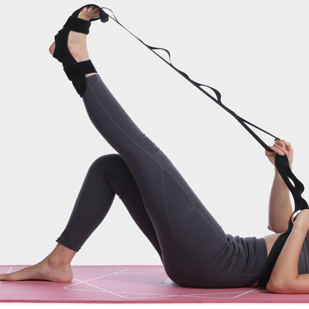 New Yoga Band Flexibility Stretch Leg Fascia Stretcher Strap For Ballet Gym Trainer