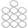 10pcs Microphone Shock Mount Rubber Bands Elastic Rope Universal Replacement Broadcast Desk Stand Accessories Storage