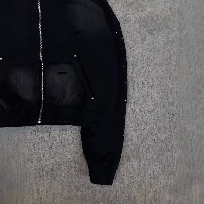 Unisex oversized mikina s 3D grafickým potiskem Streetwear Hip Hop styl Volný střih Černá mikina Pro teenagery i dospělé
