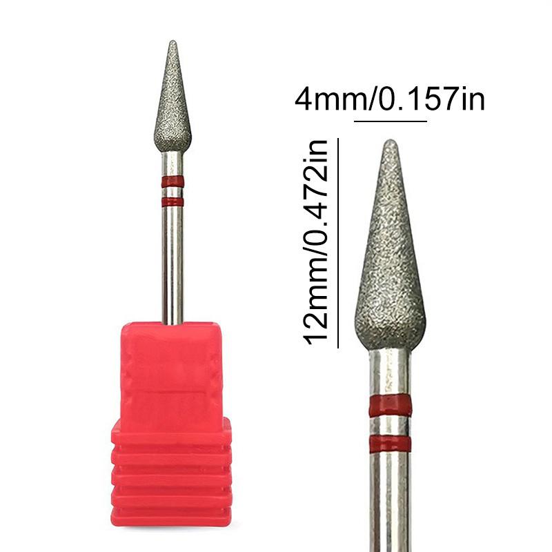 Diamond Milling Cutter Nail Drill Bits Set For Manicure Accessory Pedicure Eletric Machine Nail Bit Brush Burr Tool
