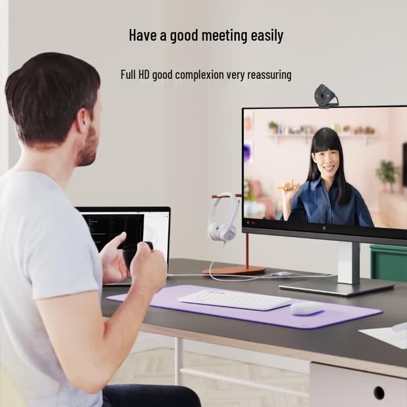 Logitech Brio 305 1080P Full HD Webcam with Mic