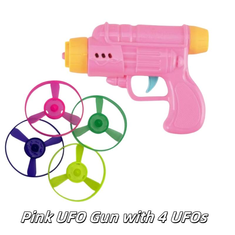 Flying Bamboo Dragonfly Flying Saucer Flying Disc Outdoor Toy Colorful Flying Propellers Toy Set Gift Toys for Kids and Cats 6
