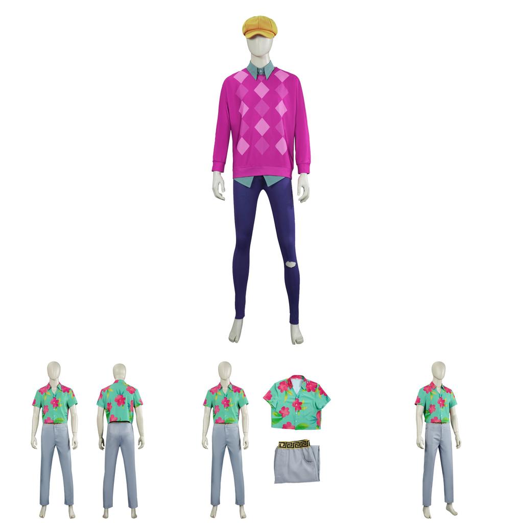 Kpop Demon Hunters Boy Band Cosplay Costume With Polyester Blend For Anime Convention And Stage Performance