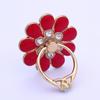 Fingerringhalter Grad Drehbar Metall Universal 360 Strass Blume Form Handy