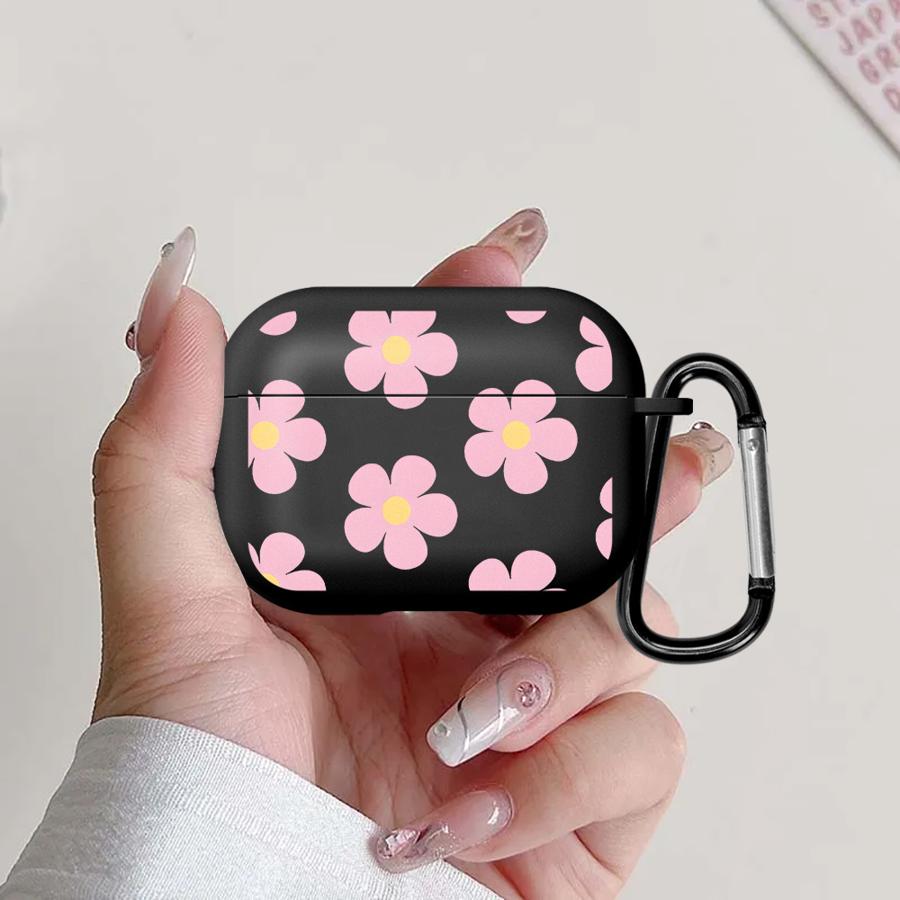 Blue Pink Flower Case For Airpods 3 Pro 1 Pro3 4 2 Pro2 Earphone Cases Cover