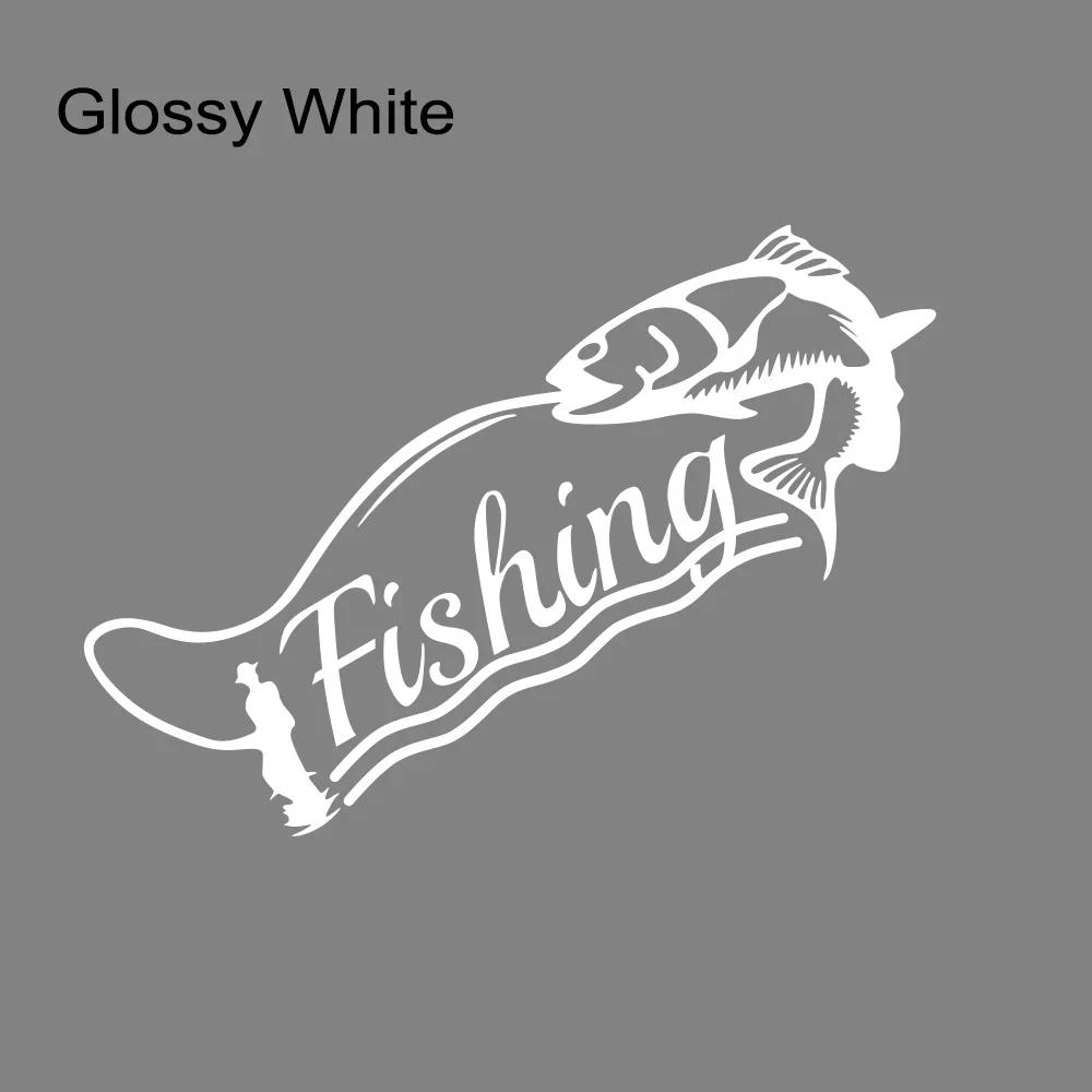 Funny Car Stickers Fishing Hunter For Car Truck SUV Ship Windshield Window Auto Body Creative Decor Accessories Vinyl Decals