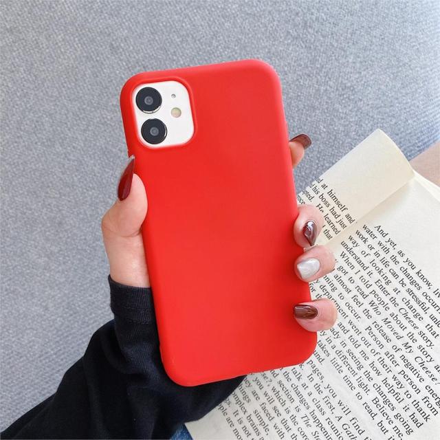 Candy Color Silicone Phone Case For Iphone 14 Pro Max Case For Iphone 14 ProMax Iphone14 14 Plus Matte Soft Tpu Back Cover