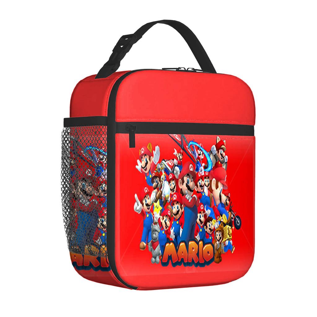 Cartoon Lunch Bag Bento Bag Fully Printed 3D Digital Thermal Insulation Bag Portable Outdoor Children'S Picnic Bag