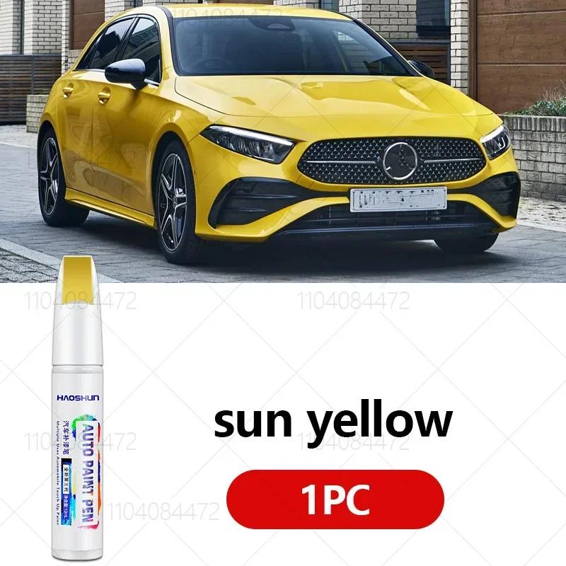 For Mercedes Benz A-Class 1997-2025 W169 W176 W177 Paint Repair Pen Touch Up Scratch Remover DIY Auto Accessories Black White