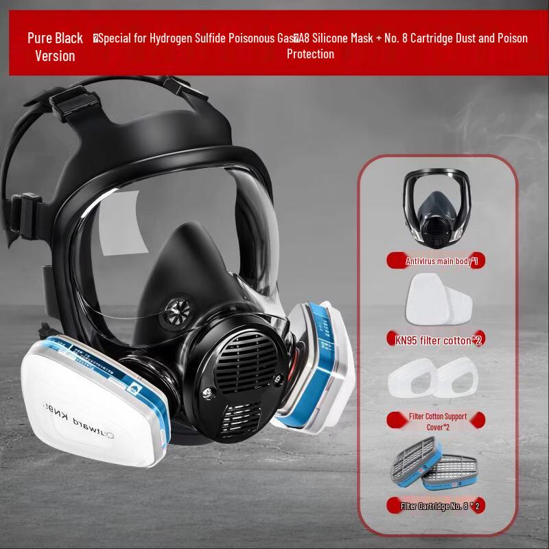 DAXTE Hydrogen Sulfide Respirator Mask