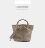 Niche 2024 Women's Market Basket Soft Leather Shoulder & Crossbody Tote Bag