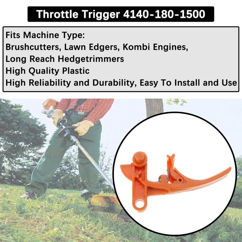 Ersatzschalter für FS38 FS45 FS46 FS55 HL45 FC55 KM55 Rasenmäher 41401801500 Kunststoffkonstruktion
