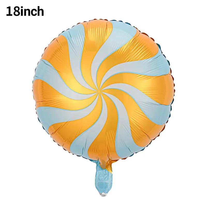 18 inch Candy Aluminum Balloon Children's Birthday Party Decoration Lollipop Aluminum Foil Balloon Kids Helium Balloon