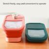 Collapsible Cat Dog Food Storage Container Dry Cat Food Box With Lids Airtight Sealing Kitchen Grain Rice Storage Boxes