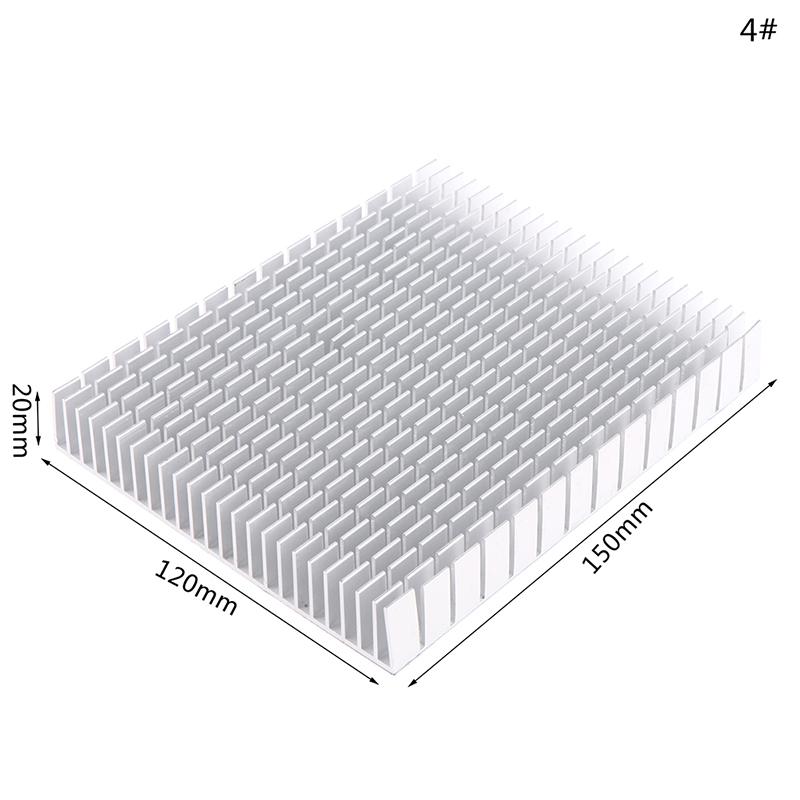 150*93*15MM Heating Panel Heat sink High quality Aluminum Heatsink Plate Black Radiator Manufacturer