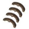 4PCS Club Car Brake Shoes 70794G01 JG5‑F5330‑00 Replacement for EZGO TXT Gas Elec 97‑09.5