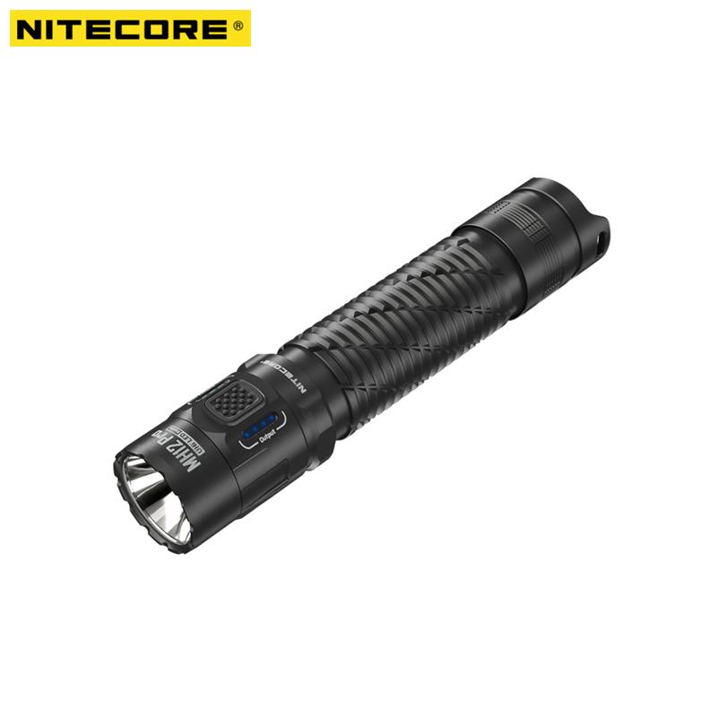 

NITECORE MH12 PRO 3300 LMs перезаряжаемый компактный фонарик 505 метров тактический фонарь UHi40 светодиодный луч 5300 мАч 21700 аккумулятор