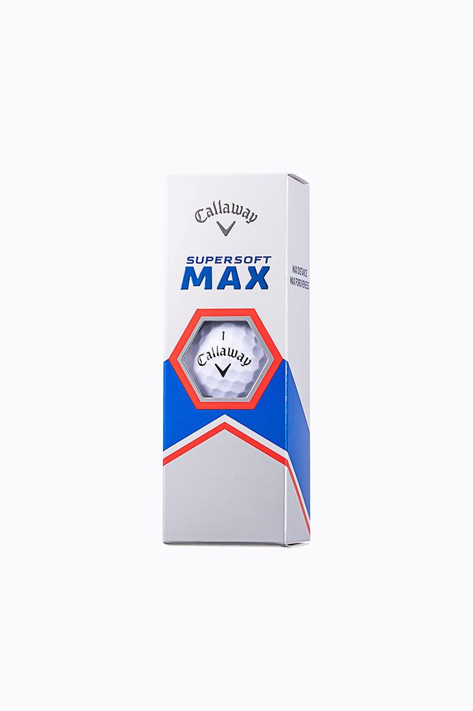 Callaway Golfball SUPERSOFT MAX 23 1 Dutzend (12 Stück) 2-teilige Konstruktion Weiß