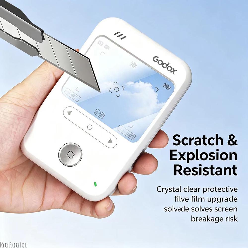 High Transparent Anti‑Scratch 2.5D 9H Tempered Glass Screen Protection Film For Godox C100/C100 Mini Viewfinder Pocket Camera2