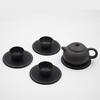 6pcs/set Leather Heat Insulation Coasters Tea Round Leather Tea Coffee Cup Pad Desk Decor