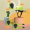 7Pcs/Set Kids Cycling Protective Gear Kit Roller Skate Skateboard Skating Bike Scooter Adjustable Helmet Knee Elbow Pad Wrist Guard Protector
