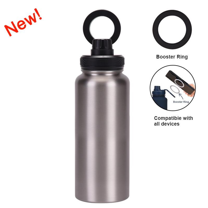 2026 Magnetic Mobile Phone Holder & 1L Stainless Steel Insulated Sports Water Bottle