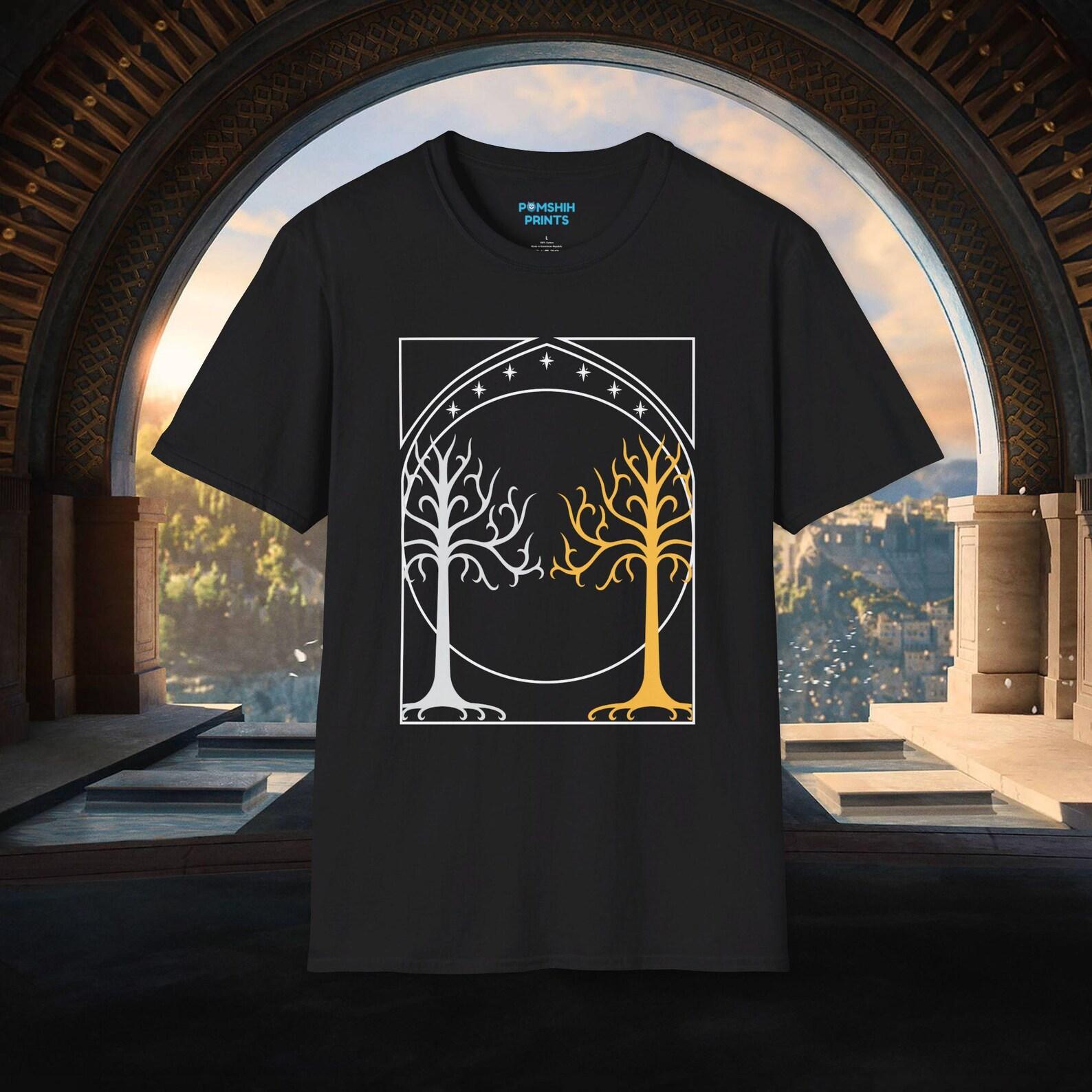 The Two Trees of Valinor - Lord of the Rings T-Shirt 2XL