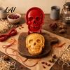 Baking Gifts for Bakers Halloween Hand Pie Mold Skull Dough Press Cutter Reusable Cutter Mini Mold Holiday Treats Pastry Supplies Creative