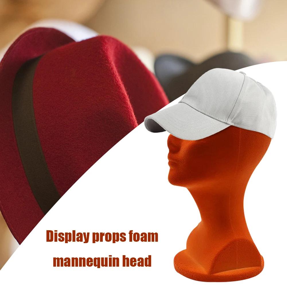 Practical Mannequin Head Model Dummy Head Female Model Hat Wig Glasses Scarf Convenient Props Display Stand for Salon Shop Parts