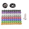 10pcs 19mm Car Wheel Nut Caps Anti-Rust Auto Hub Coloured Screw Cover Car Tyre Nut Bolt Exterior Decoration Car Refitting