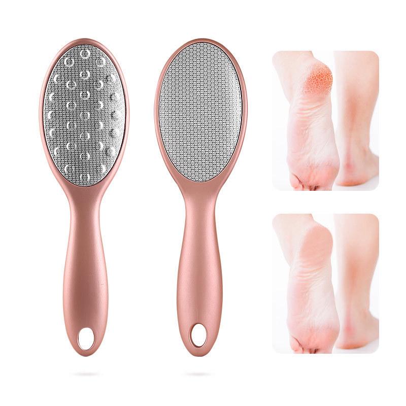 Stainless Steel Double-Sided Foot File & Callus Remover One Size