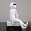 Modern Simple Cartoon Character Sculpture Ornaments Soft Decoration Sales Office Home Art Model Room Light Luxury Furnishings
