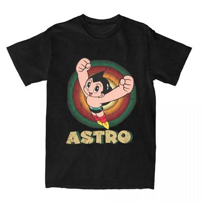 Neuankömmling Herren Klassische Cartoon Astro Boy Shirt Bekleidung Japan Manga Mighty Atom Astroboy T-Shirt Kleidung T-Shirt#Farbe(2)