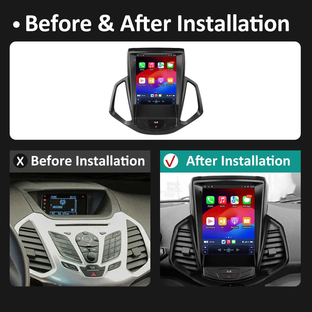 Autoradio GPS Navigation for Ford EcoSport 2013 2014 2015 2016 - 2017 Car Multimedia Video Radio Player Android OS WIFI No 2 Din