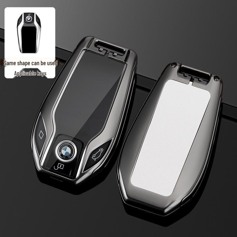 Compatible LCD Key Case for BMW 7 Series, 5 Series, X5, X7, 535Le, 740 Models