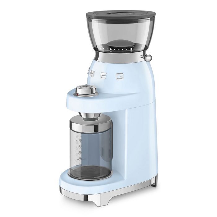 Moulin à café - SMEG - CGF03PBEU - 240 g - 150 W - 15 niveaux de mouture