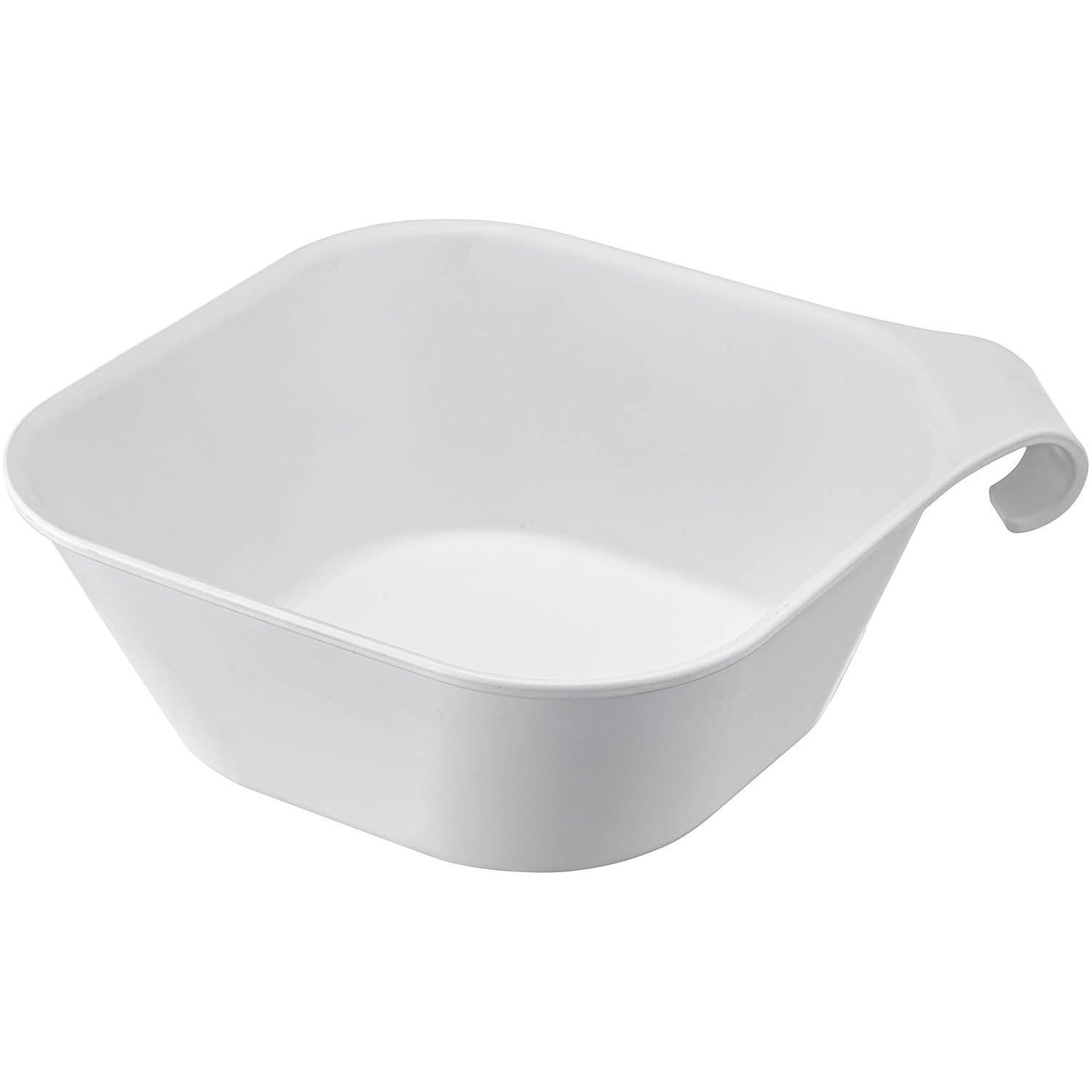 Yamazaki Magnet Hook Bath Bucket White Tower 5378 Approximately W29.5XD27XH9cm Floating Basin Wall Storage