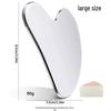 Stainless Steel Heart-Shaped Gua Sha Facial & Body Massage Tool