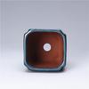 Korean Style Glazed Ceramic Bonsai Pot - Mini Breathable Yixing Zisha for Succulents