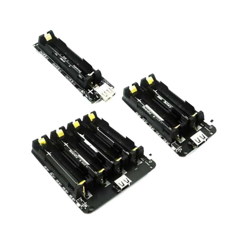 1Pcs Battery Charging Module For Raspberry Pi 3 18650 Battery Holder With Single Compartment USB 5V/2A 3V/1A V3 Battery Shield