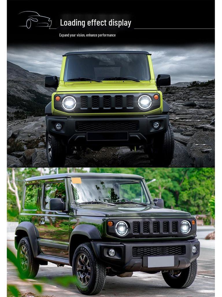 LED Headlight Assembly & Daytime Running Lights for Jimny 2018+ Modification