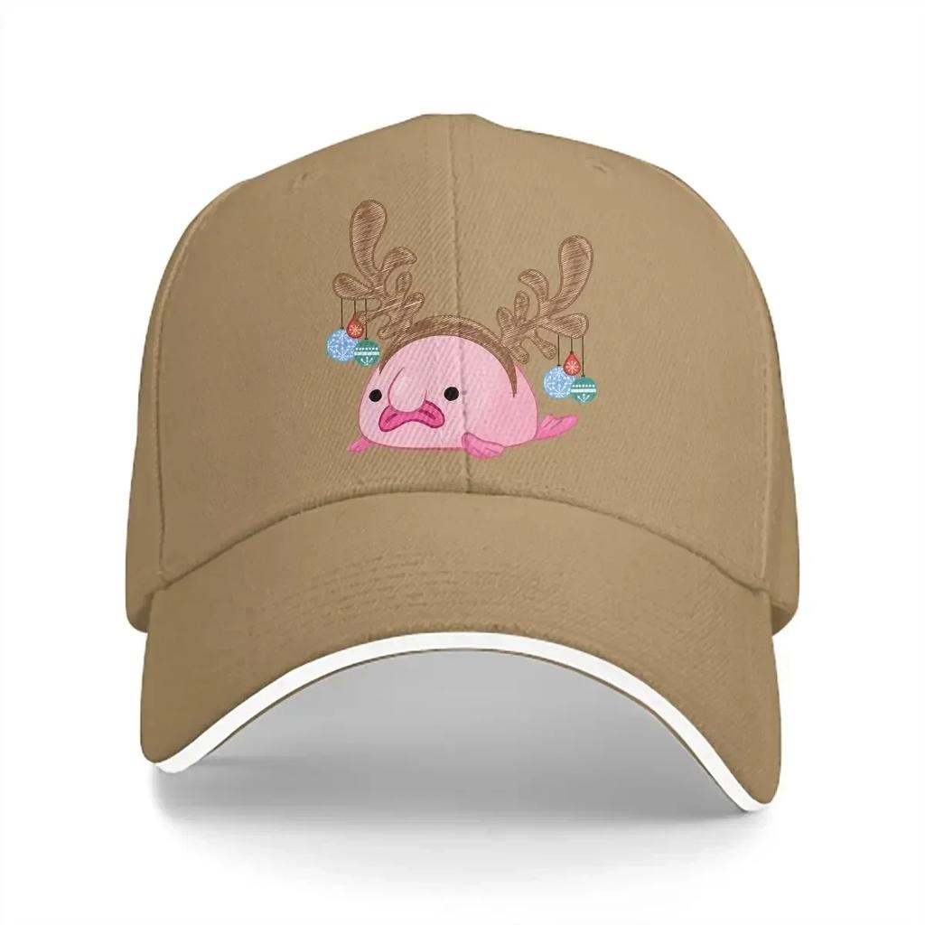 Casquette de Baseball Rennes Chapeaux Unisexes Visière Protection Snapback Poisson Blob Poisson Moche Cadeaux Casquettes