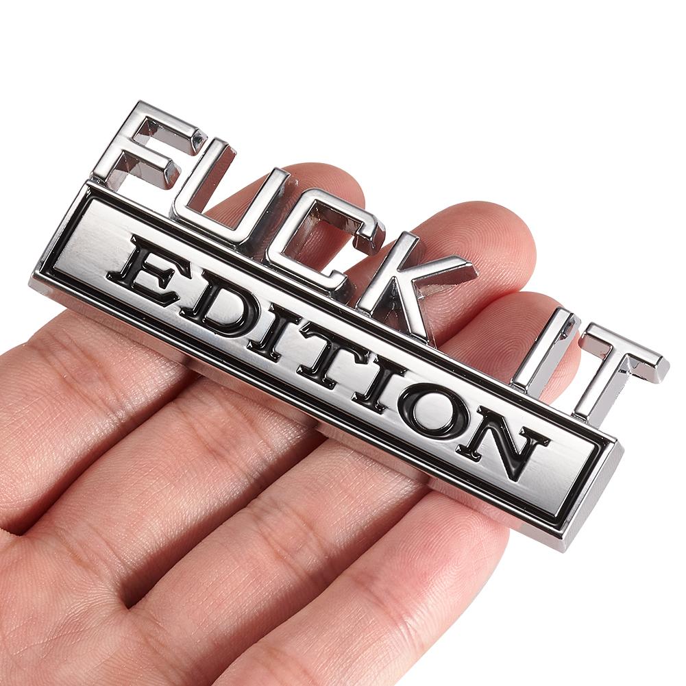 Auto Emblem 3D Aufkleber Auto Abzeichen Typenschild Metall Aufkleber Buchstaben Wort Embleme