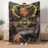 Lord Rings Customize Text Blanket Gift Customizable Blanket Soft & Cozy Versatile for Nap Chair Bed Couch Ideal for All Seasons