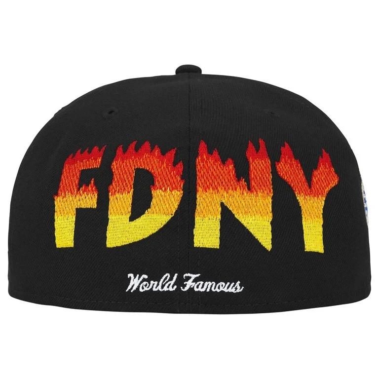 Supreme X FDNY Box Logo New Era Black