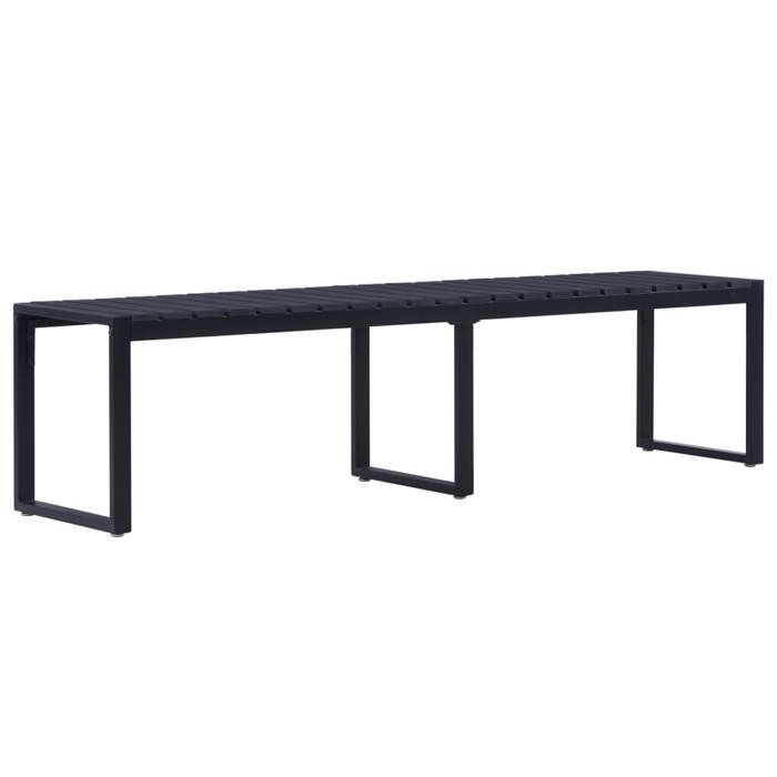VidaXL Garden Bench Patio Furniture Terrace Bench Outdoor Bench Garden Furniture Backyard Bench 180 Cm Panel 49493