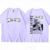 Japan Anime Jujutsu Kaisen Tričko Gojo Satoru Harajuku Manga Krátký rukáv Unisex Dámské Cool trička Streetwear Y2k Oblečení Topy