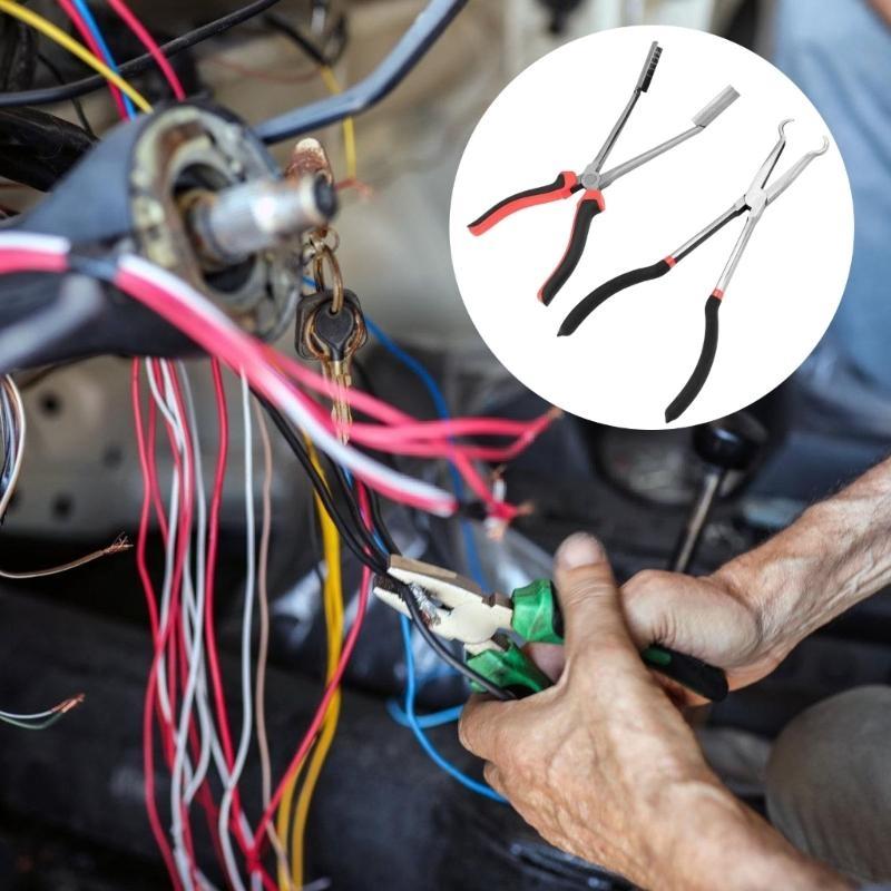 Antislip Handle Car Sparks Plug Pliers Portable Repair Sparks Plug Removal Pliers