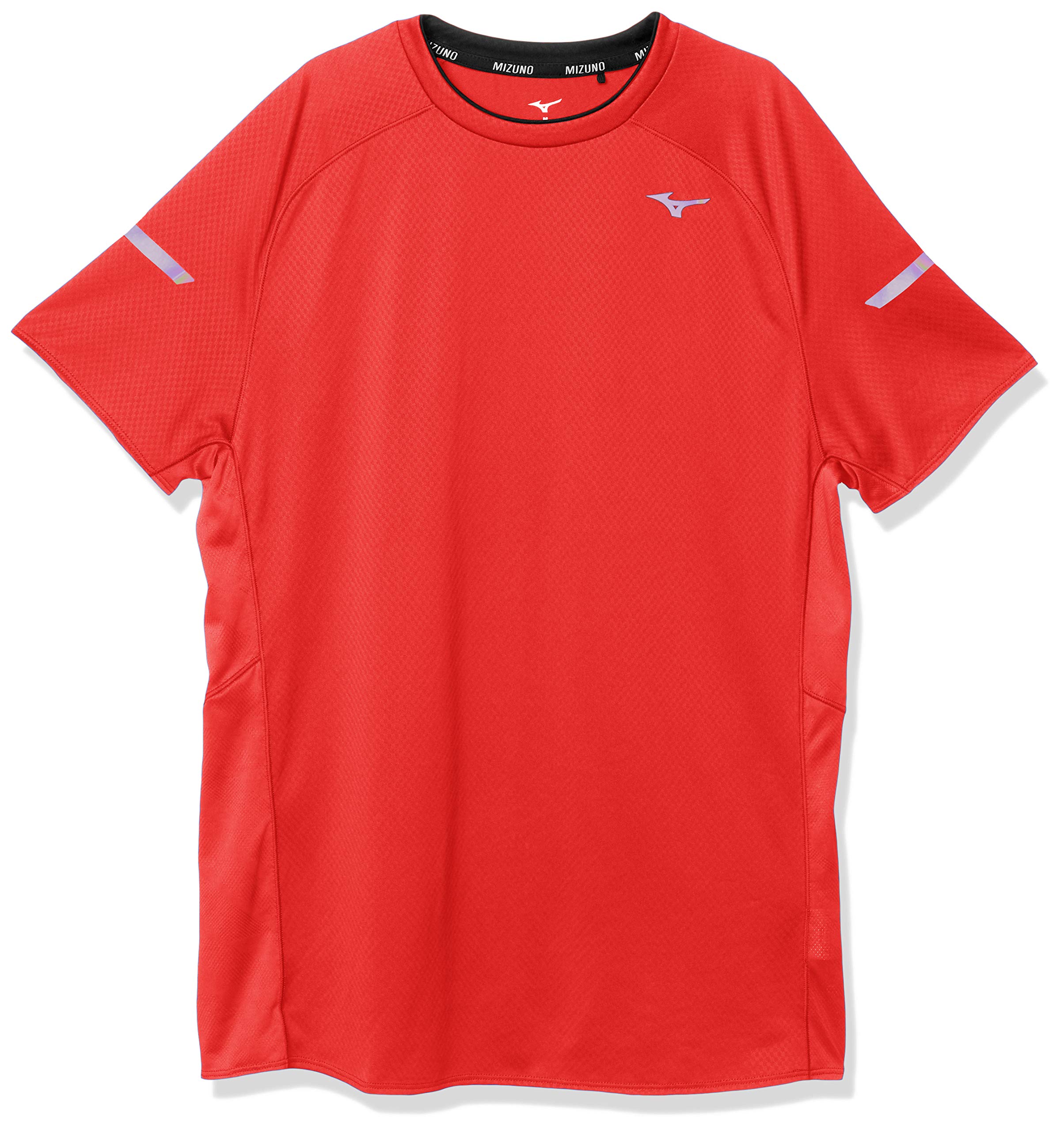 

Mizuno J2MA0013 High Risk Red Running Short UV Size M Men s T-Shirt, Sleeve, Protection,