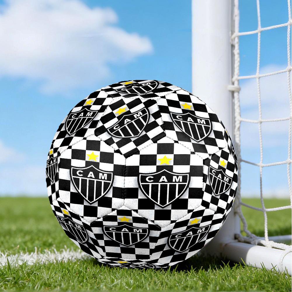 Love For Atlético Printed Size 5 Soccer Balls, High-Quality, Anti-Slip, Protective Football, A Unique Gift , Birthdays, Christmas Gifts